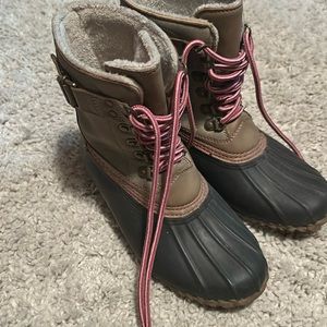 Girls size 3 esprit duck boots